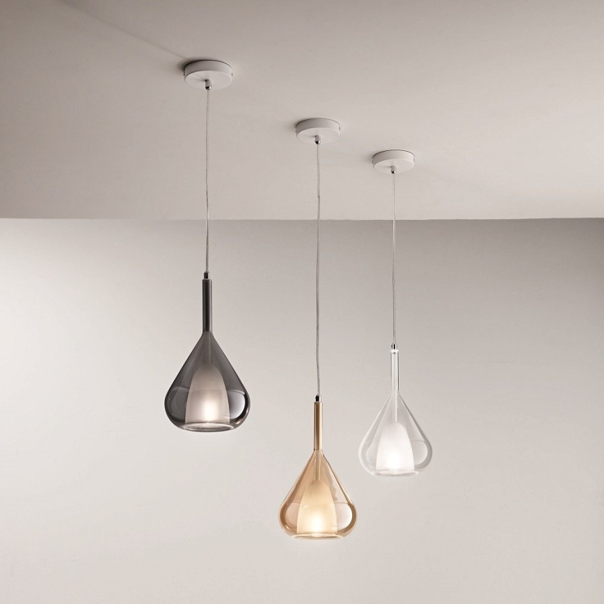 Fabas Luce 3481-40-241 - Пендел LILA 1xE27/40W/230V прозрачен