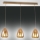 Fabas Luce 3673-48-125 - Пендел BRITTON 3xE27/40W/230V златист
