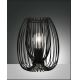 Fabas Luce 3677-34-101 - Настолна лампа CAMP 1xE27/40W/230V черна