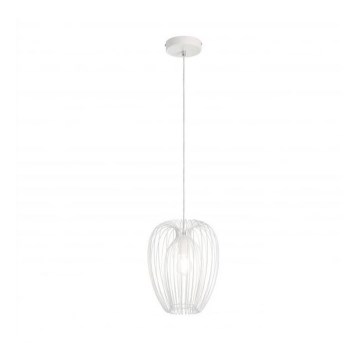Fabas Luce 3677-45-102 - Висящ полилей CAMP 1xE27/40W/230V бял