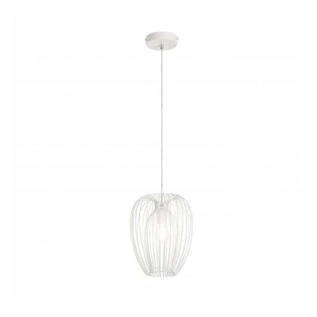 Fabas Luce 3677-45-102 - Висящ полилей CAMP 1xE27/40W/230V бял