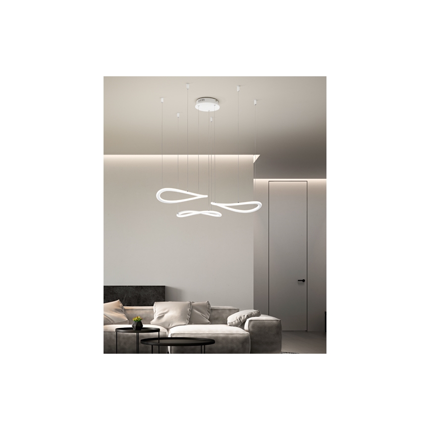 Fabas Luce 3711-47-102 - LED Пендел TIRRENO LED/50W/230V