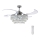 FANAWAY 212923 - LED Вентилатор за таван VEIL 6xE14/4,5W/230V лъскав хром + дистанционно управление