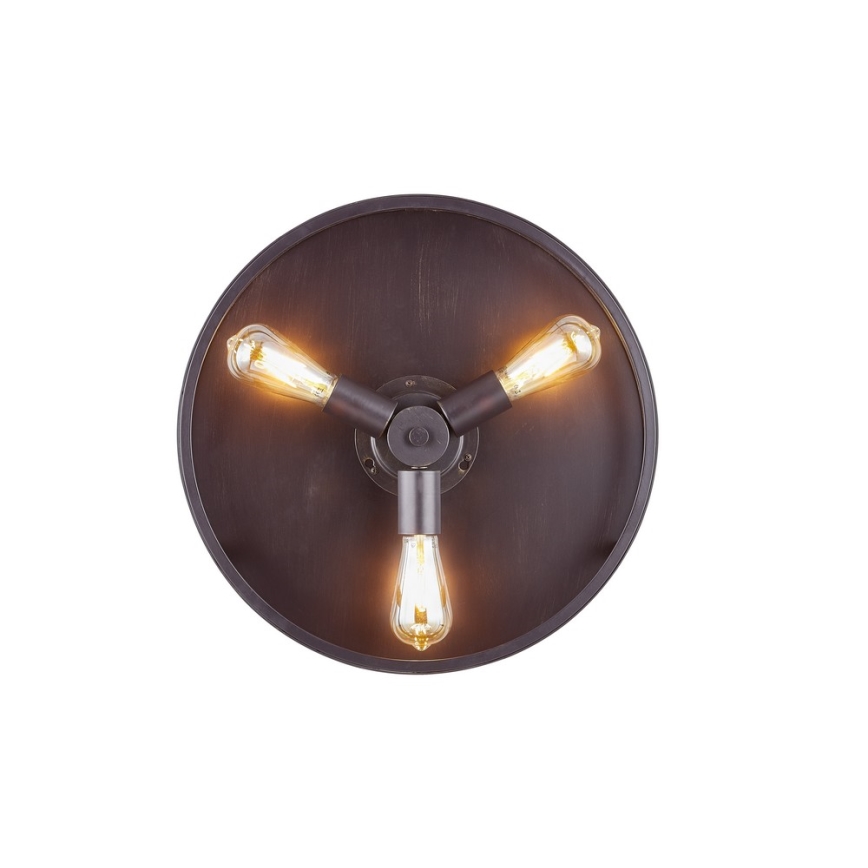 FANAWAY 212927 - LED Вентилатор за таван CLASSIC 3xE27/4W/230V черен + дистанционно управление