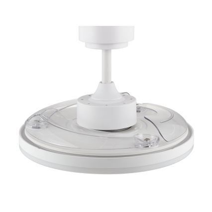 FANAWAY 21612949 - LED Димируем таванен вентилатор STROLL LED/30W/230V 2700/3500/5000K Ø 106 см бял/прозрачен + дистанционно управление