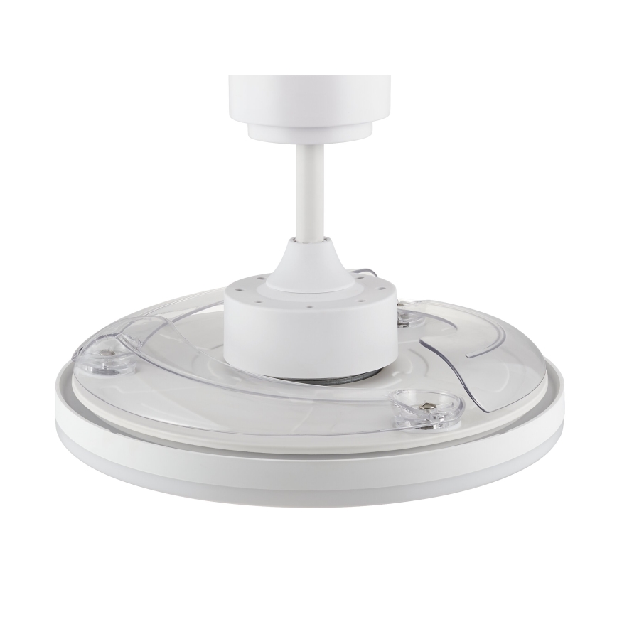 FANAWAY 21612949 - LED Димируем таванен вентилатор STROLL LED/30W/230V 2700/3500/5000K Ø 106 см бял/прозрачен + дистанционно управление