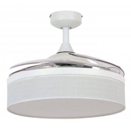 FANAWAY 511030 - LED Вентилатор за таван FRASER 3xE27/20W/230V бял + дистанционно управление