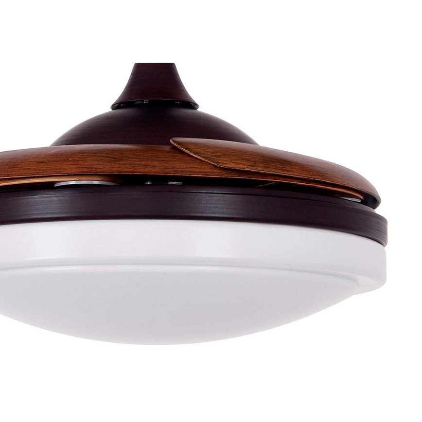 FANAWAY 512120 - Вентилатор за таван EVORA 2xE27/15W/230V + дистанционно управление