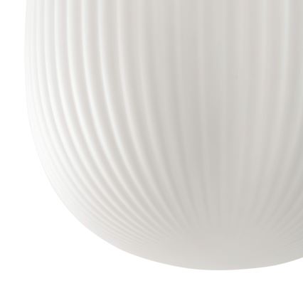 FARO 28301 - Пендел ISABELLE 1xE27/15W/230V Ø 40 см бял