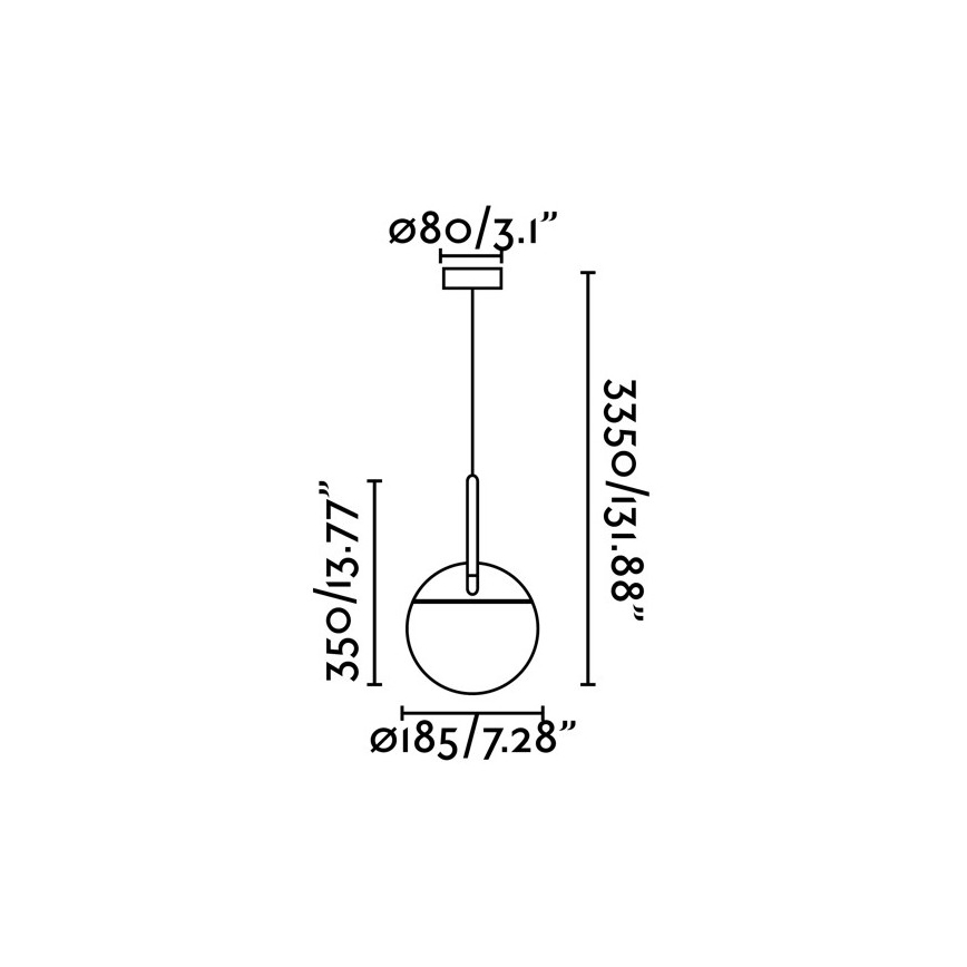 FARO 28375 - Полилей на верижка MINE 1xE27/40W/230V