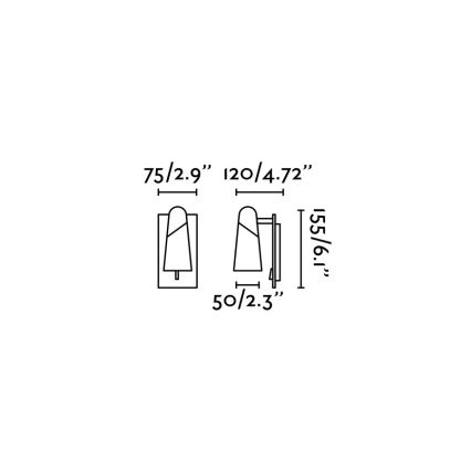 FARO 29040 - LED Стенен спот LAO LED/4W/230V бял