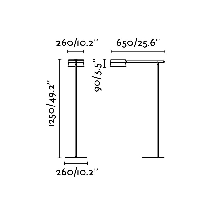 FARO 29569 - LED Димируем сензорен лампион LOOP LED/6W/230V