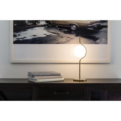 FARO 29692D - LED Димируема сензорна настолна лампа LE VITA LED/6W/230V златиста