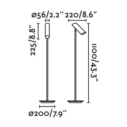 FARO 29883 - Лампион LINK 1xGU10/11W/230V бял