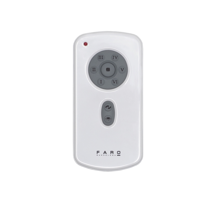 FARO 32030 - Вентилатор за таван MINI ETERFAN черен Ø 128 см + дистанционно управление