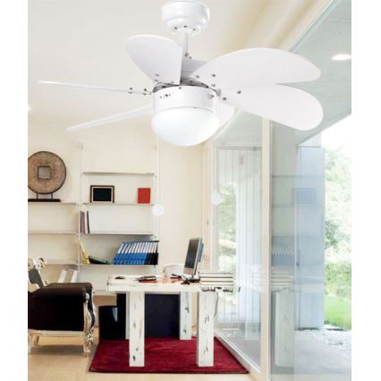 FARO 33180 - Таванен вентилатор PALAO 1xE14/40W/230V