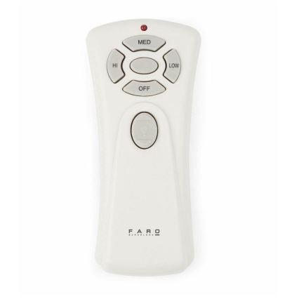 FARO 33370DC - Вентилатор за таван LANTAU кафяв/матов хром + дистанционно управление