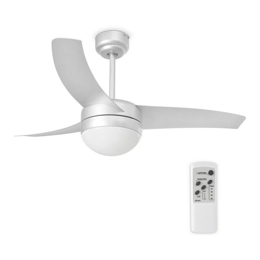 FARO 33416 - Таванен вентилатор EASY 2xE27/15W/230V
