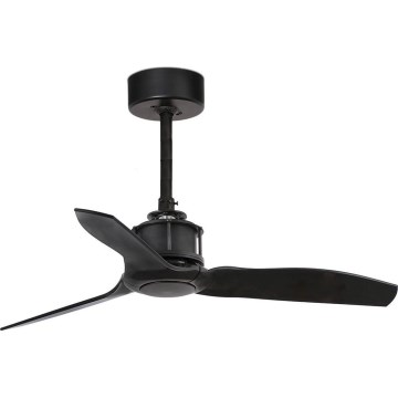 FARO 33424WT - Таванен вентилатор JUST FAN S, Ø 81 см, черен, Wi-Fi Tuya + дистанционно управление