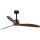 FARO 33451WT - Таванен вентилатор COPPER FAN M, Ø 128 см, кафяв/черен, Wi‑Fi Tuya + дистанционно управление