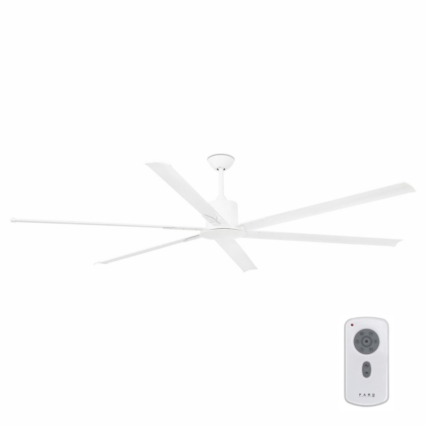 FARO 33461A - Таванен вентилатор ANDROS XL бял д. 213 см + дистанционно управление