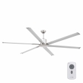 FARO 33465A - Таванен вентилатор ANDROS XL матов хром Ø 213 см + дистанционно управление
