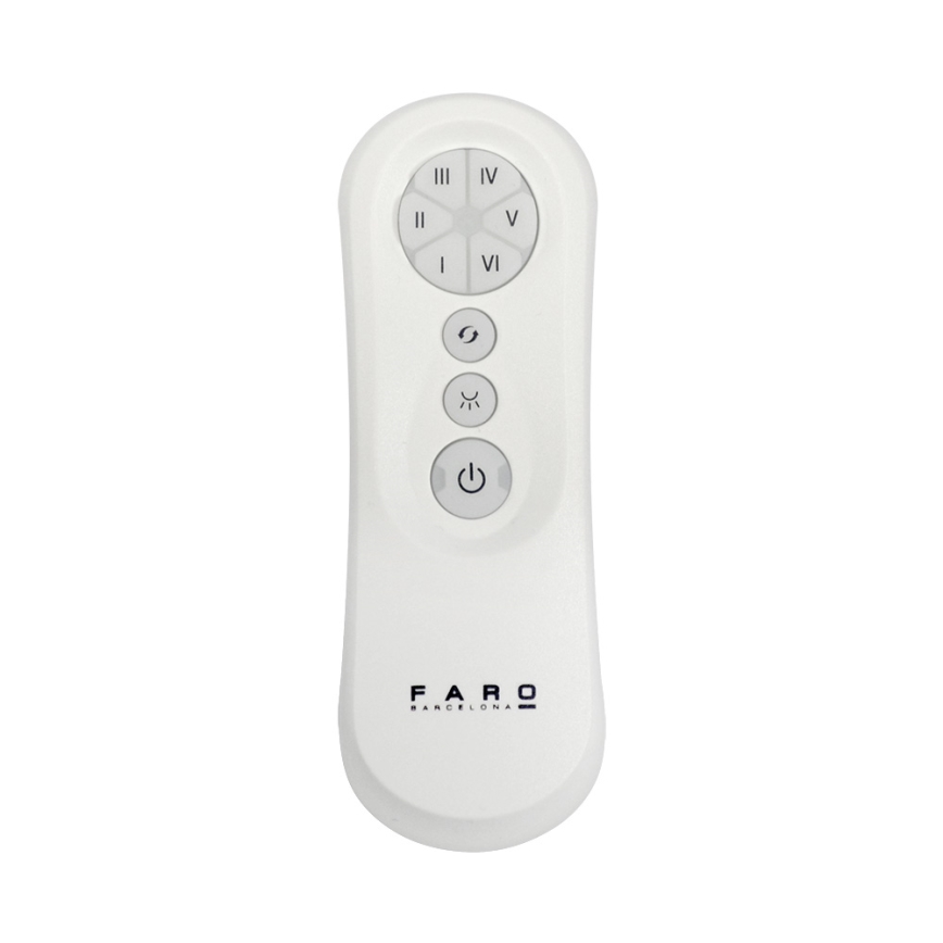 FARO 33487 - Таванен вентилатор NASSAU Ø 128 см + дистанционно управлени