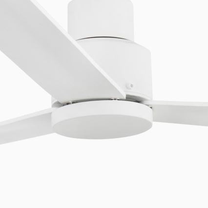 FARO 33487WP - Таванен вентилатор NASSAU M бял д. 128 см + дистанционно управление