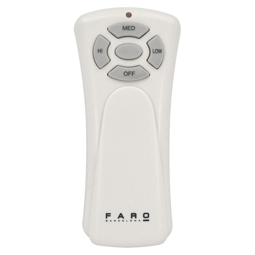 FARO 33516DC - Вентилатор за таван LANTAU черен/кафяв Ø 132 см + дистанционно управлен