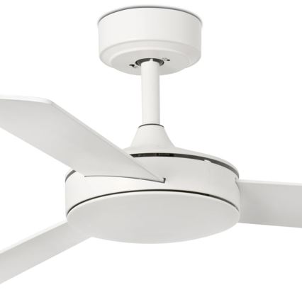 FARO 33603DCWT - Вентилатор за таван MINI MALLORCA S кафяв/бял Ø 106 см Wi-Fi Tuya + дистанционно управление