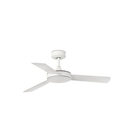 FARO 33603DCWT - Вентилатор за таван MINI MALLORCA S кафяв/бял Ø 106 см Wi-Fi Tuya + дистанционно управление