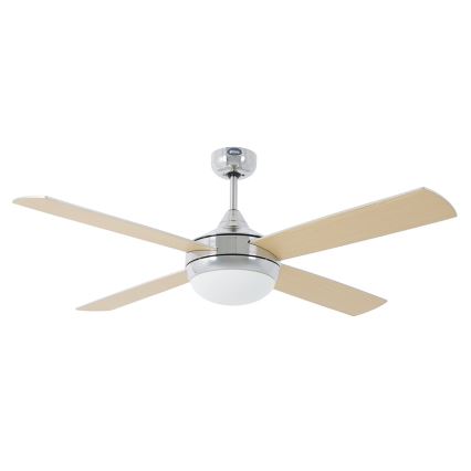 FARO 33701 - Таванен вентилатор ICARIA с дистанционно 2xE27/20W/230V сив