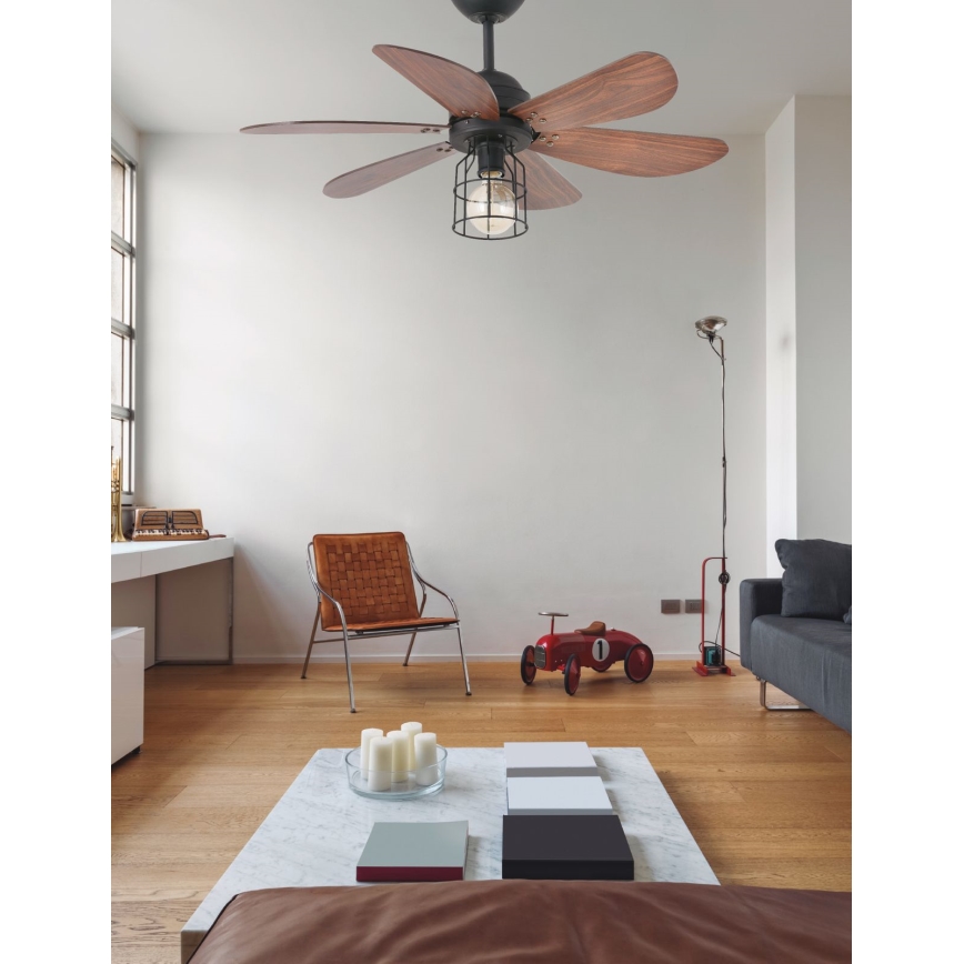 FARO 33703 - Таванен вентилатор CHICAGO 1xE27/15W/230V