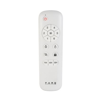 FARO 33725 - LED Вентилатор за таван HYDRA LED/20W/230V Ø 132 см + дистанционно управление