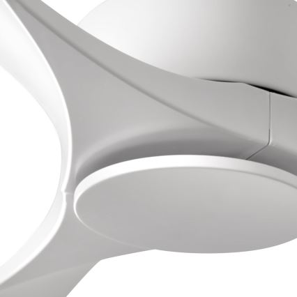 FARO 33750DCWT - Вентилатор за таван LUZON L бял Ø 132 см Wi-Fi Tuya + дистанционно управление