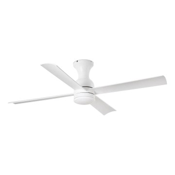 FARO 33756WT - LED Вентилатор за таван FRASER XL LED/16W/230V бял Ø 120 см Wi-Fi Tuya + дистанционно управление