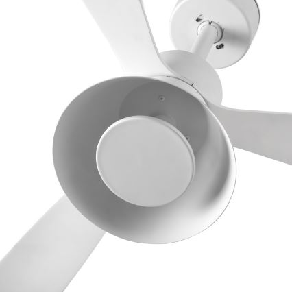 FARO 33760WT-22 - LED Димируем таванен вентилатор AMELIA L CONE LED/20W/230V 2700/3500/5000K бял Ø 132 см Wi-Fi Tuya + дистанционно управление