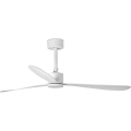 FARO 33760WT - Вентилатор за таван AMELIA L бял Ø 132 см Wi-Fi Tuya + дистанционно управление