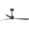 FARO 33761WT - Вентилатор за таван AMELIA L черен Ø 132 см Wi-Fi Tuya + дистанционно управление