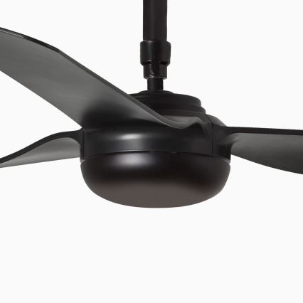 FARO 33815WT - Вентилатор за таван PUNT M черен Ø 132 см Wi-Fi Tuya + дистанционно управление