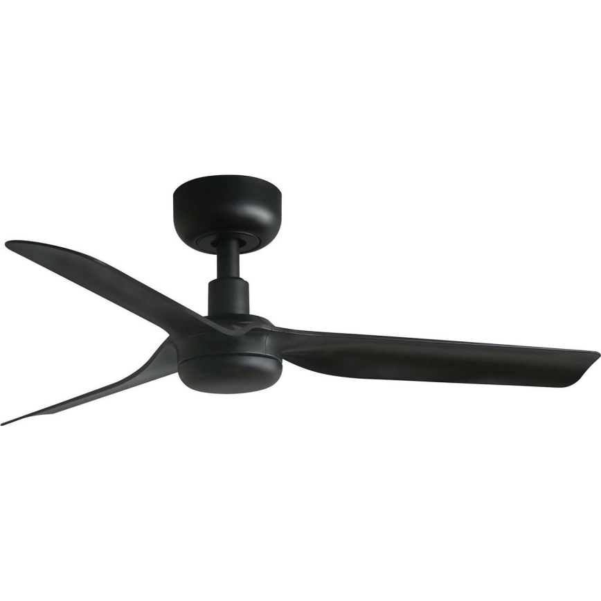 FARO 33822WT - Вентилатор за таван MINI PUNT S черен Ø 90 см Wi-Fi Tuya + дистанционно управление