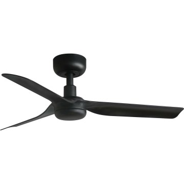 FARO 33822WT - Вентилатор за таван MINI PUNT S черен Ø 90 см Wi-Fi Tuya + дистанционно управление