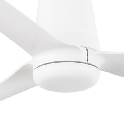 FARO 33828 - Вентилатор за таван PUNT TUB M бял Ø 130 см + дистанционно управление