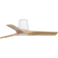 FARO 33836 - Вентилатор за таван HEYWOOD TUB S бор/бял Ø 90 см + дистанционно управление