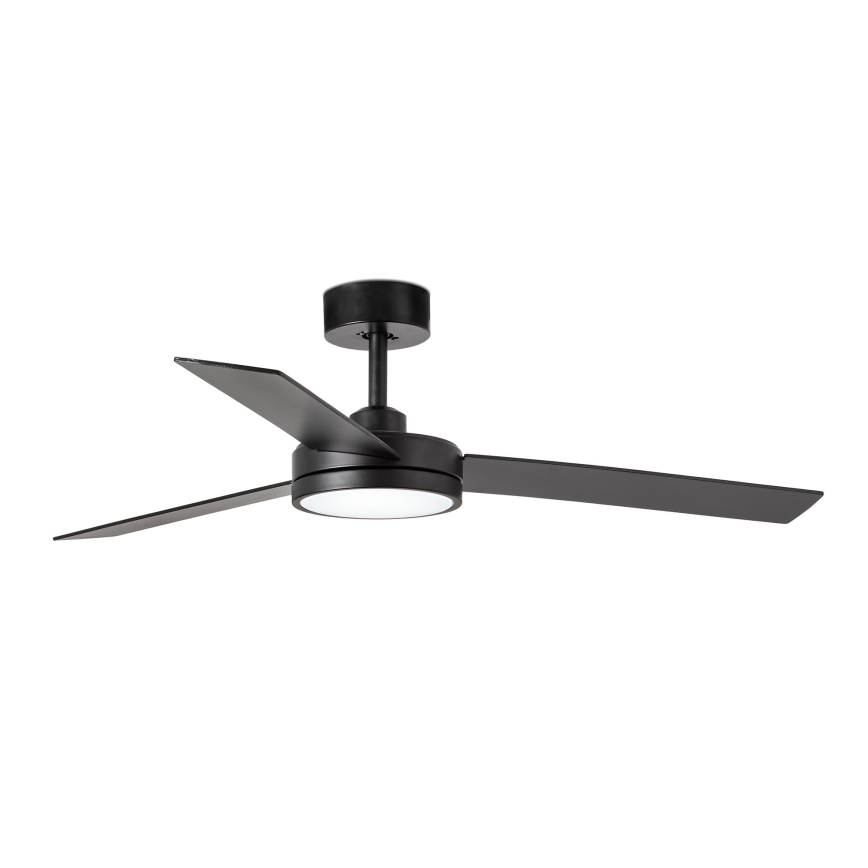 FARO 34261 - LED Вентилатор за таван BARTH LED/24W/230V черен + дистанционно управление
