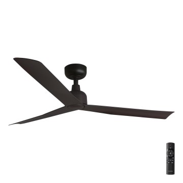 FARO 34275 - Вентилатор за таван MARINE M кафяв Ø 125 см IP44 + дистанционно управление