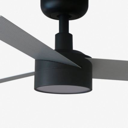 FARO 34285WT1S - LED димируем таванен вентилатор CRUISER с LED/18W/230V 2700/3000/4000K Ø 106 cm сив/черен Wi-Fi Tuya + дистанционно управление