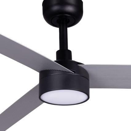 FARO 342871S - Димируем LED таванен вентилатор CRUISER XL LED/18W/230V 2700/3000/4000K Ø160 см сив/черен + дистанционно управление