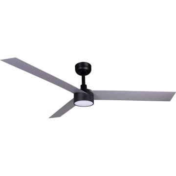 FARO 342871S - Димируем таванен вентилатор CRUISER XL LED/18W/230V 2700/3000/4000K Ø 160 cm сив/черен + дистанционно управление