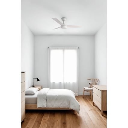 FARO 34288-1TW - Димируем вентилатор CRUISER с вградено LED/20W/230V, Ø 106 cm, 2700/3000/4000K + дистанционно управление